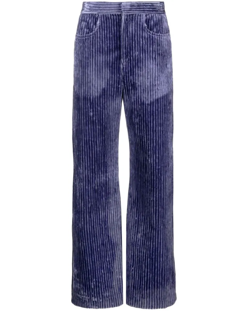 Isabel Marant Daryl Hose aus Cord - Violett Violett