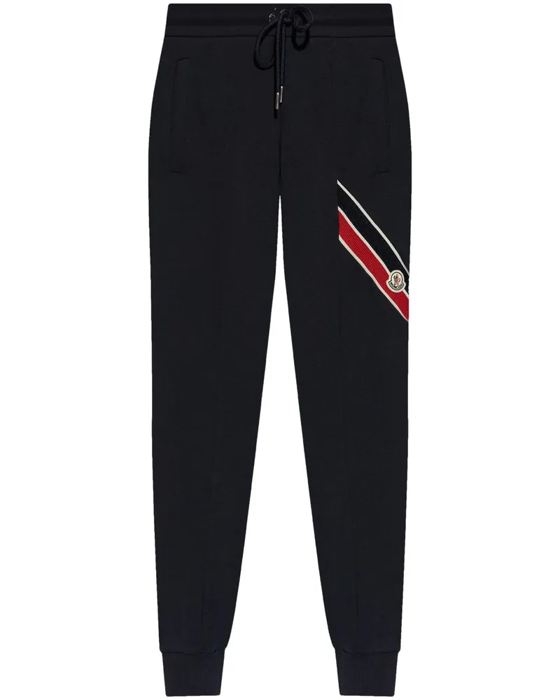 Moncler Jogginghose mit Logo-Patch - Blau Blau
