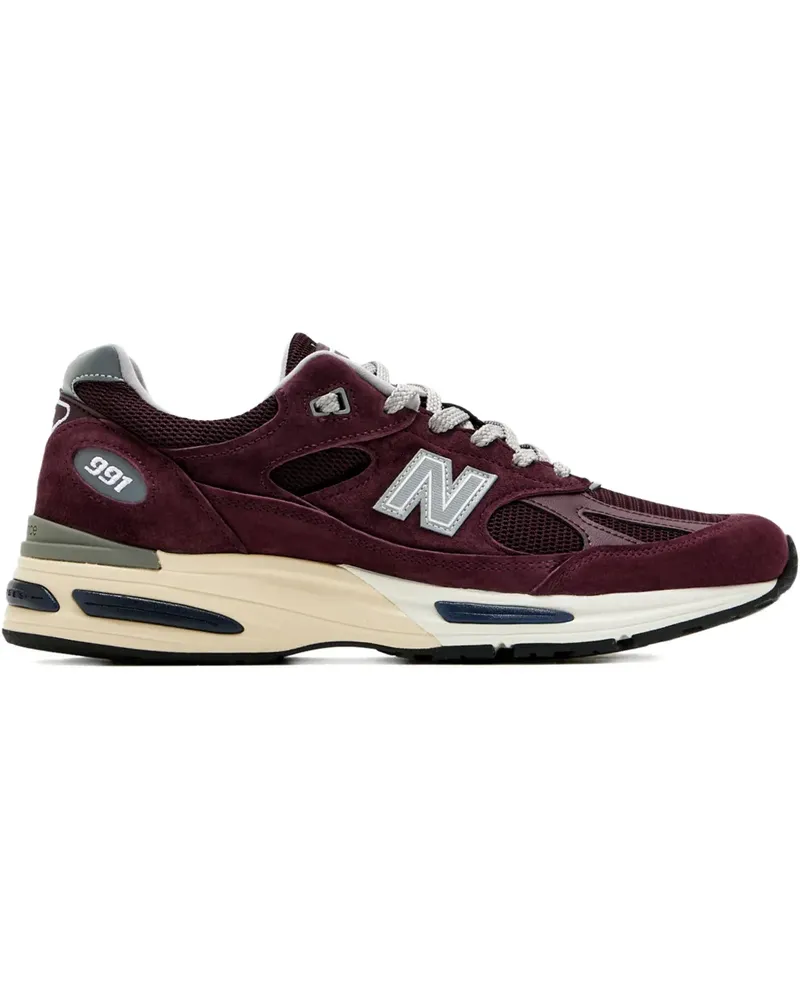 New Balance Made in UK 991v2 Sneakers - Rot Rot