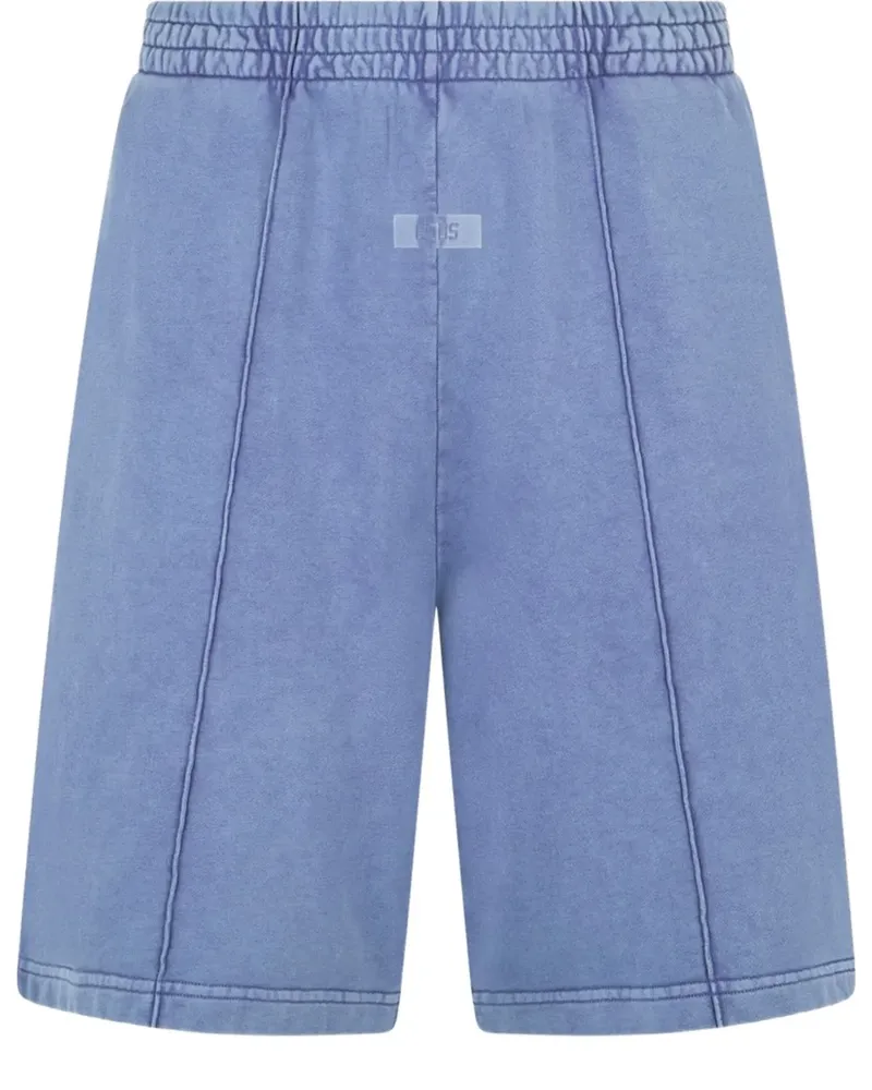 GCDS Joggingshorts mit Stone-Wash-Effekt - Violett Violett
