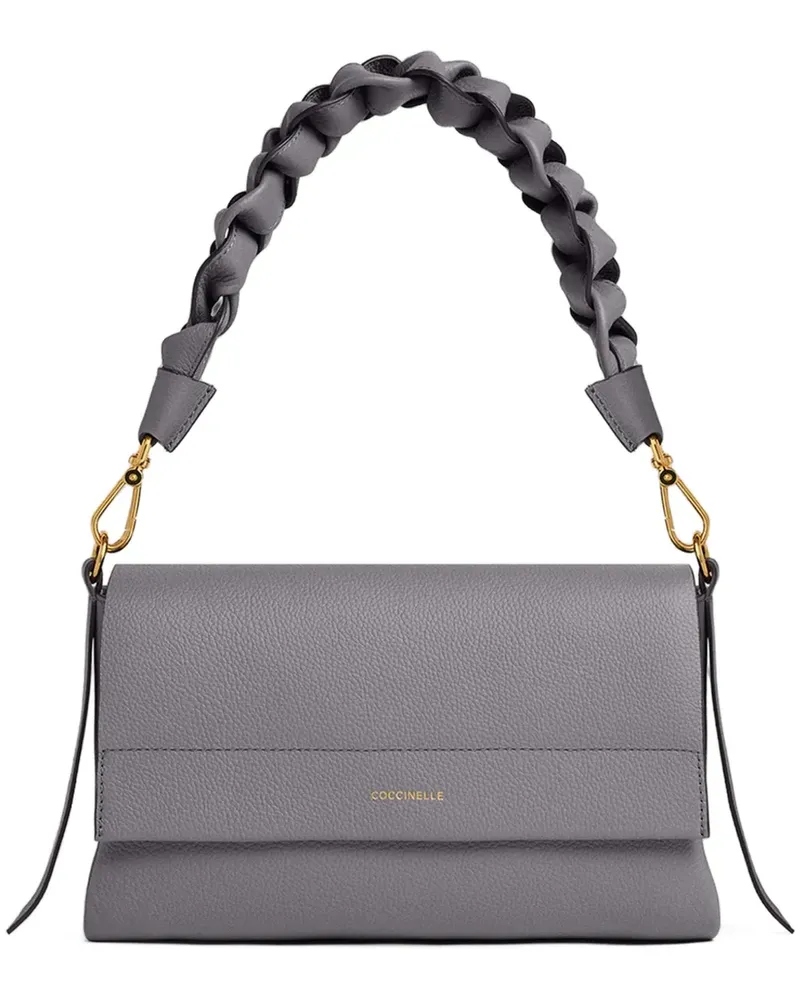 Coccinelle Kleine Boheme Schultertasche - Grau Grau