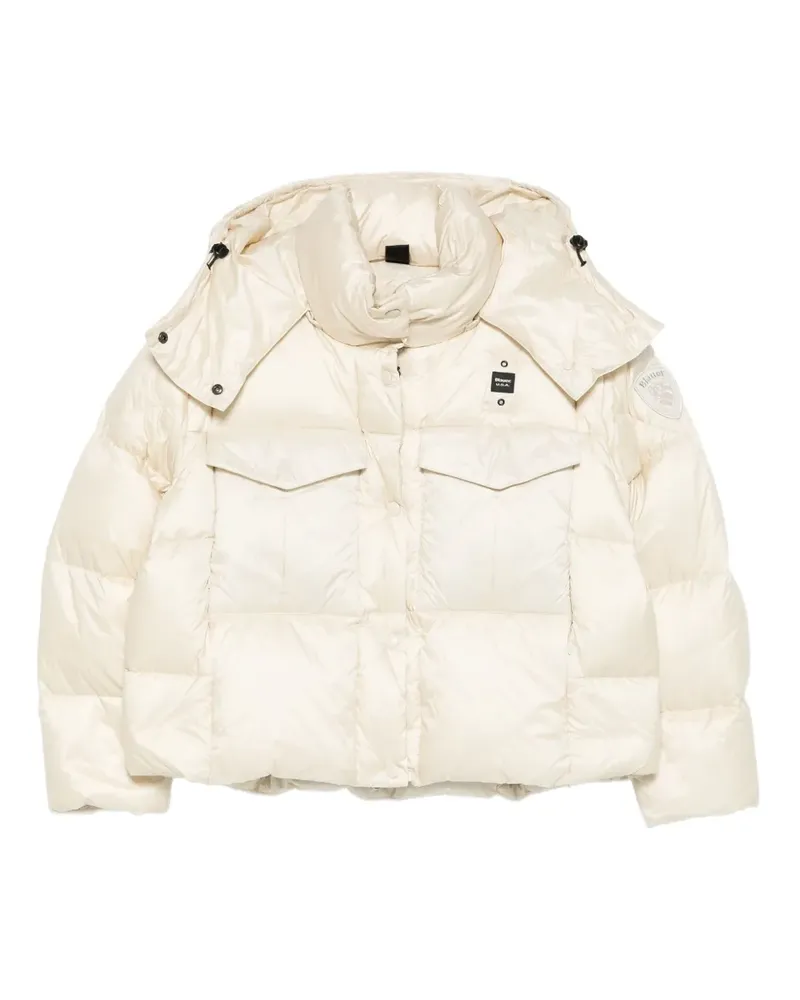 Blauer Parka mit Kapuze - 907 NEUTRAL 907