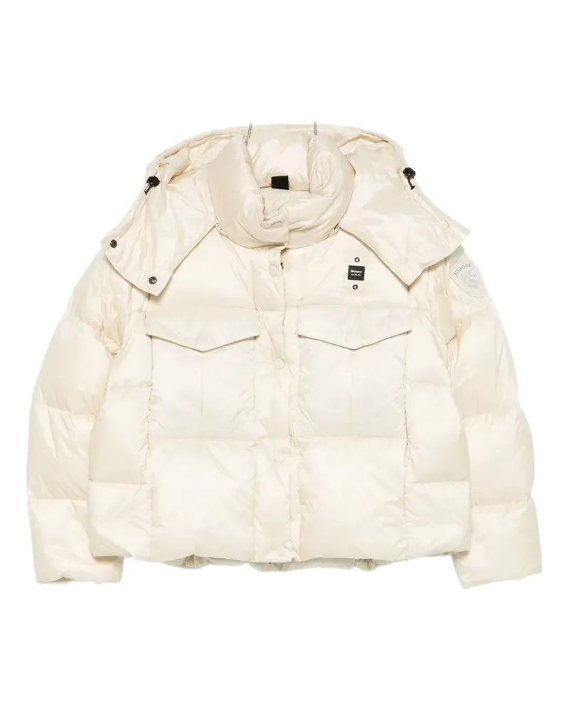 Blauer Parka mit Kapuze - 907 NEUTRAL 907