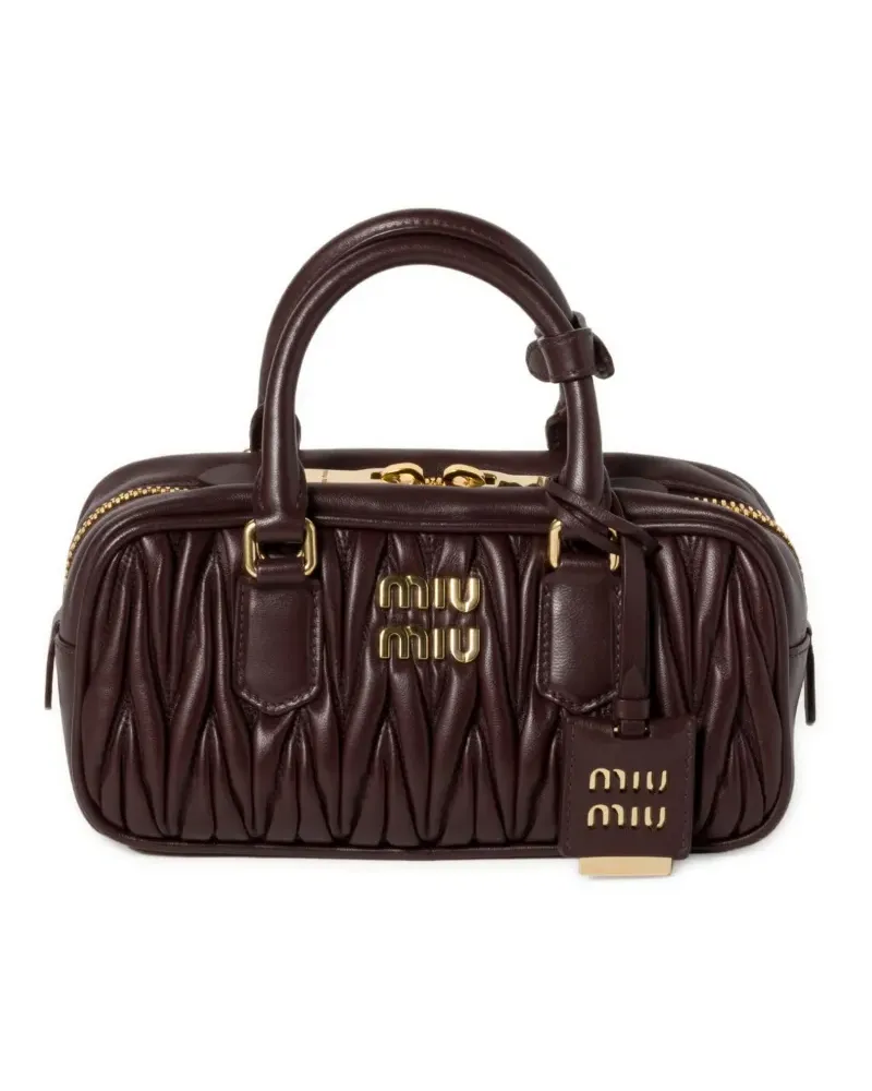 Miu Miu Arcadie Schultertasche - Braun Braun