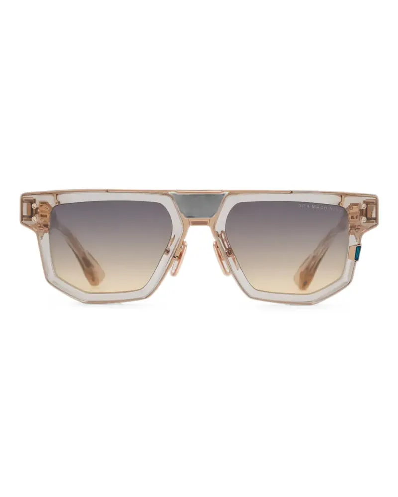 DITA DTS478/A/02 MACH/NINE KHAKI CRYSTAL_ROSE GOLD - Nude Nude
