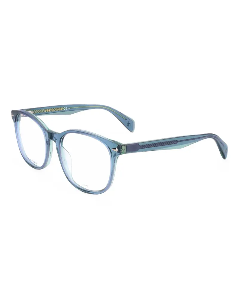 Rag & Bone Brille mit eckigem Gestell - Blau Blau