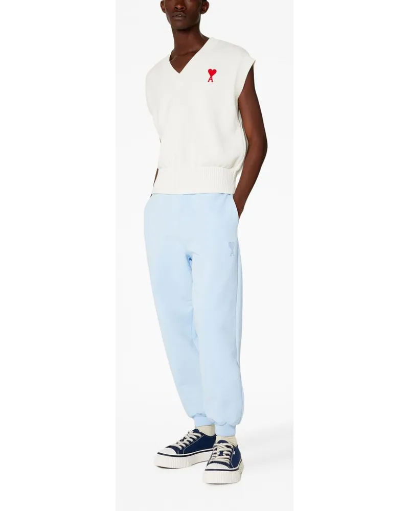 AMI Paris Ami de Coeur Jogginghose - Blau Blau