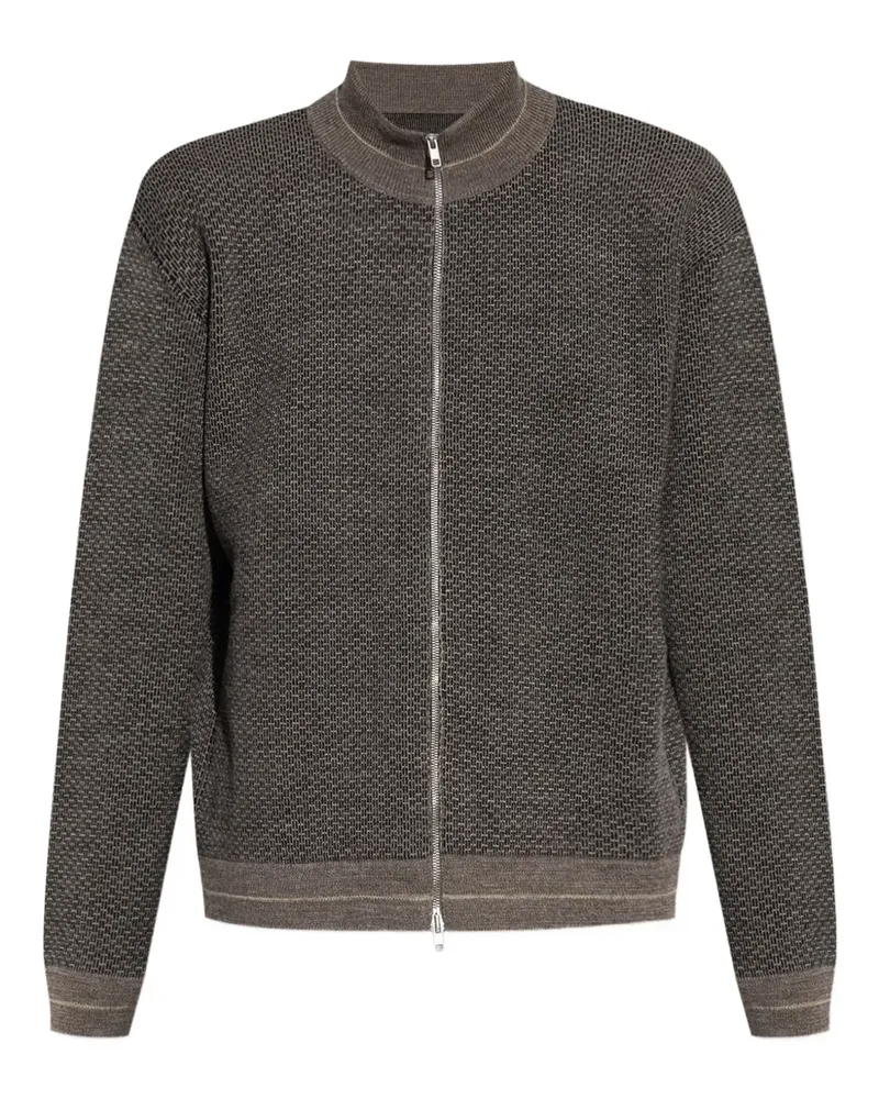 Maison Margiela Cardigan mit Reißverschluss - Braun Braun