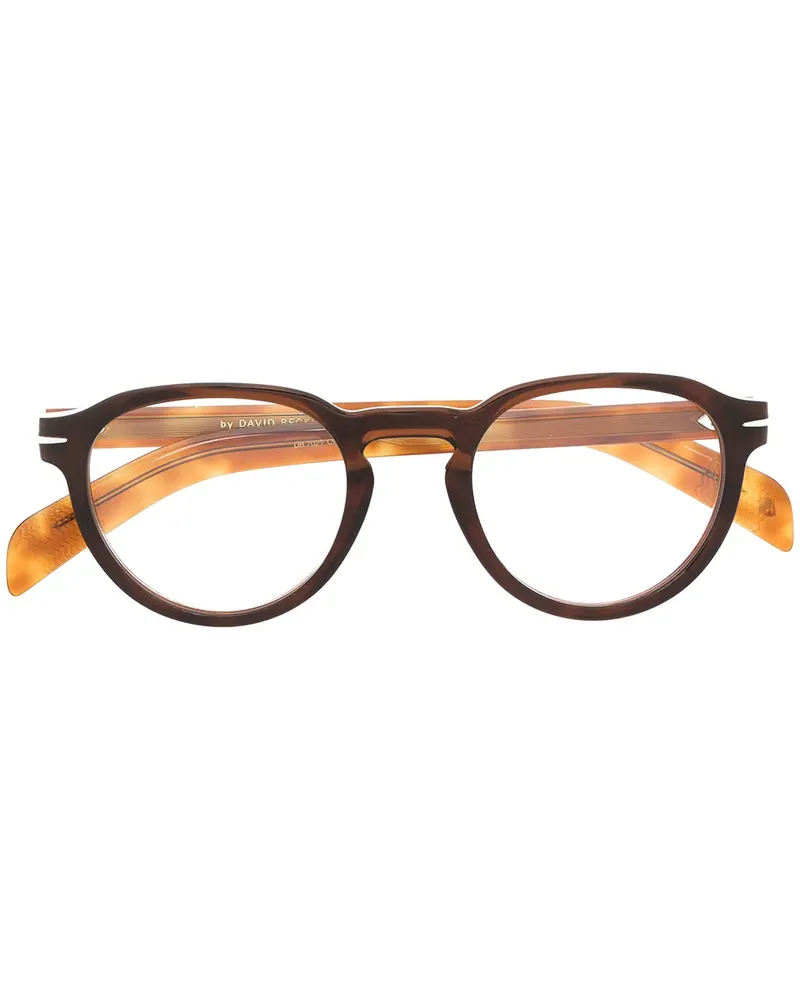 EYEWEAR by DAVID BECKHAM Brille in Schildpattoptik - Braun Braun