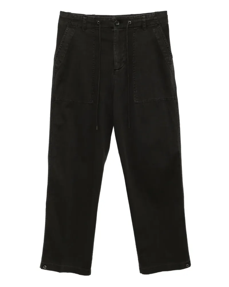 James Perse Hose mit aufgesetzten Taschen - Grau Grau