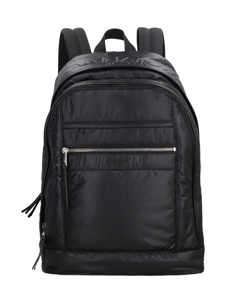 Saint Laurent City Rucksack - Schwarz Schwarz