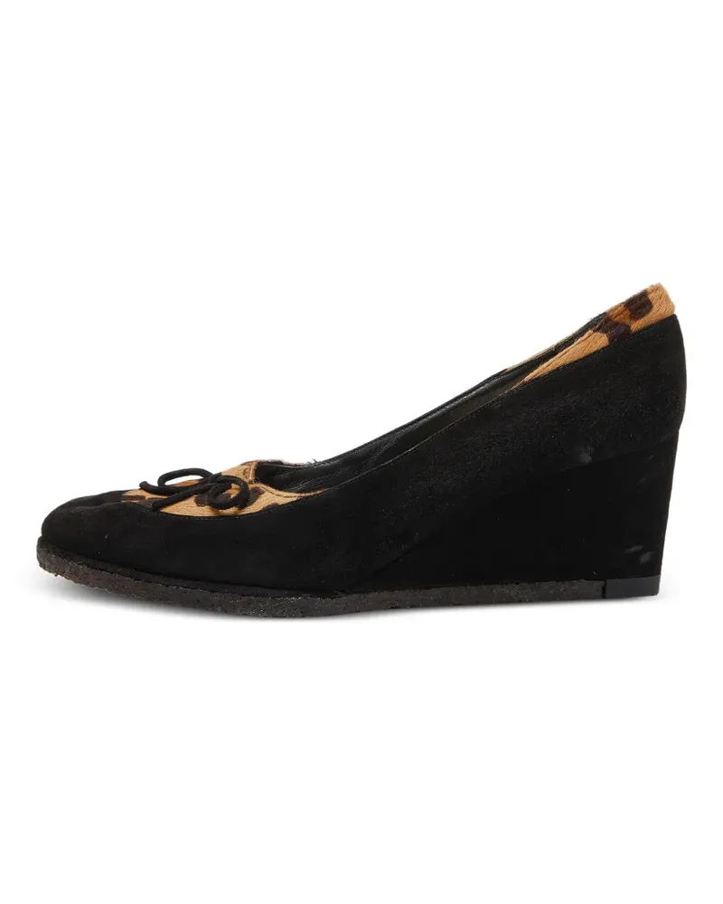 Stuart Weitzman Pumps mit Wedge-Absatz - Schwarz Schwarz