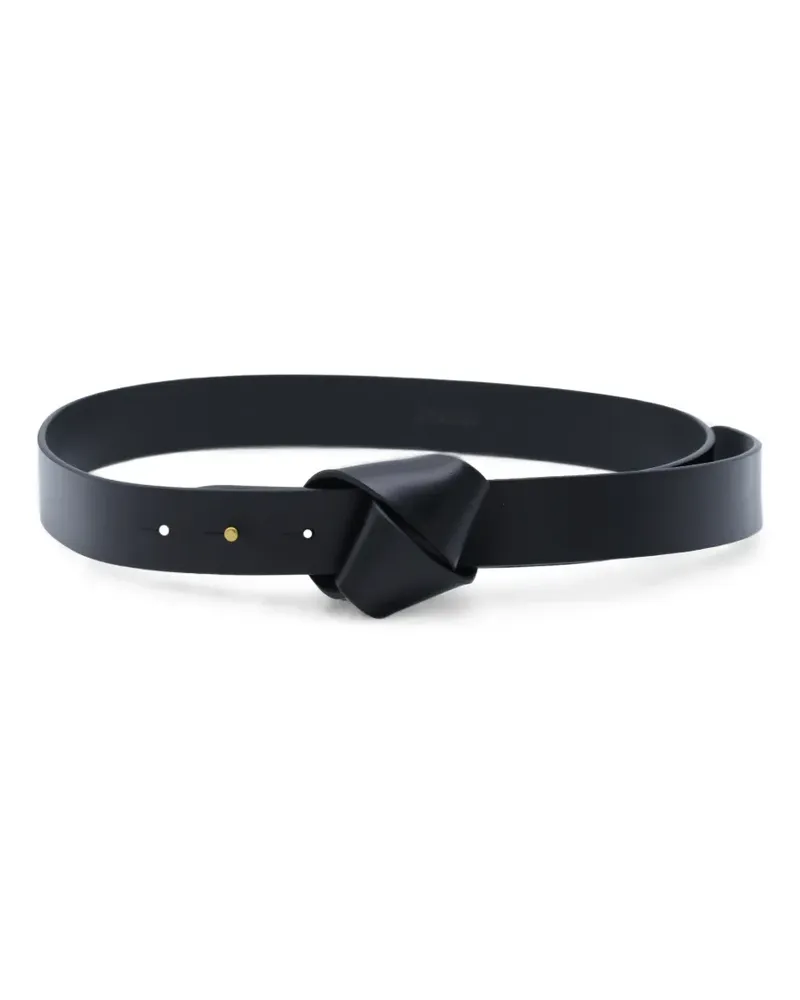 Isabel Marant Lassio knotted leather belt - Schwarz Schwarz