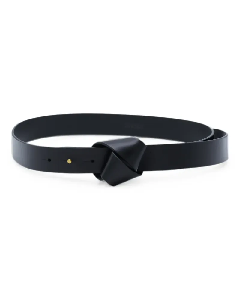 Isabel Marant Lassio knotted leather belt - Schwarz Schwarz