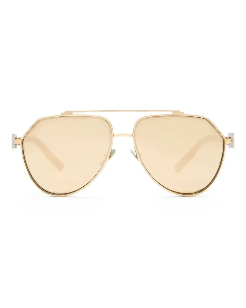 Dolce & Gabbana Getönte Pilotenbrille - Gold Gold