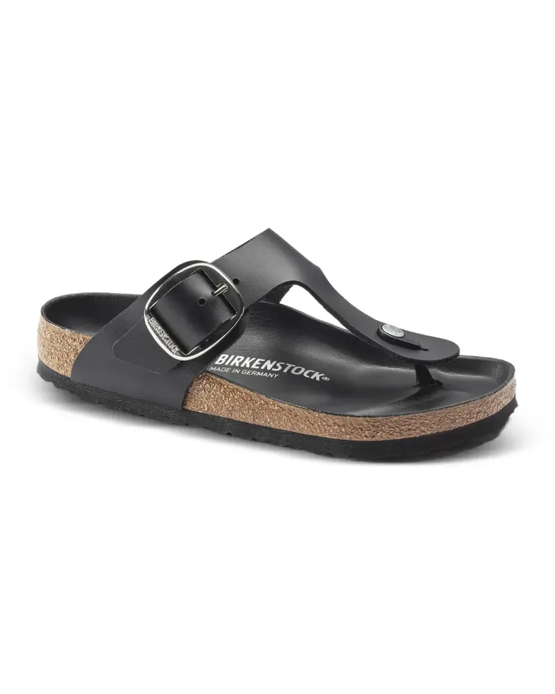 Birkenstock buckle gizeh flip-flops - Schwarz Schwarz