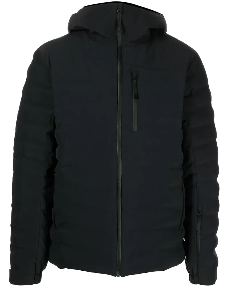 Aztech Mountain Leichte Pyramid Jacke - Schwarz Schwarz