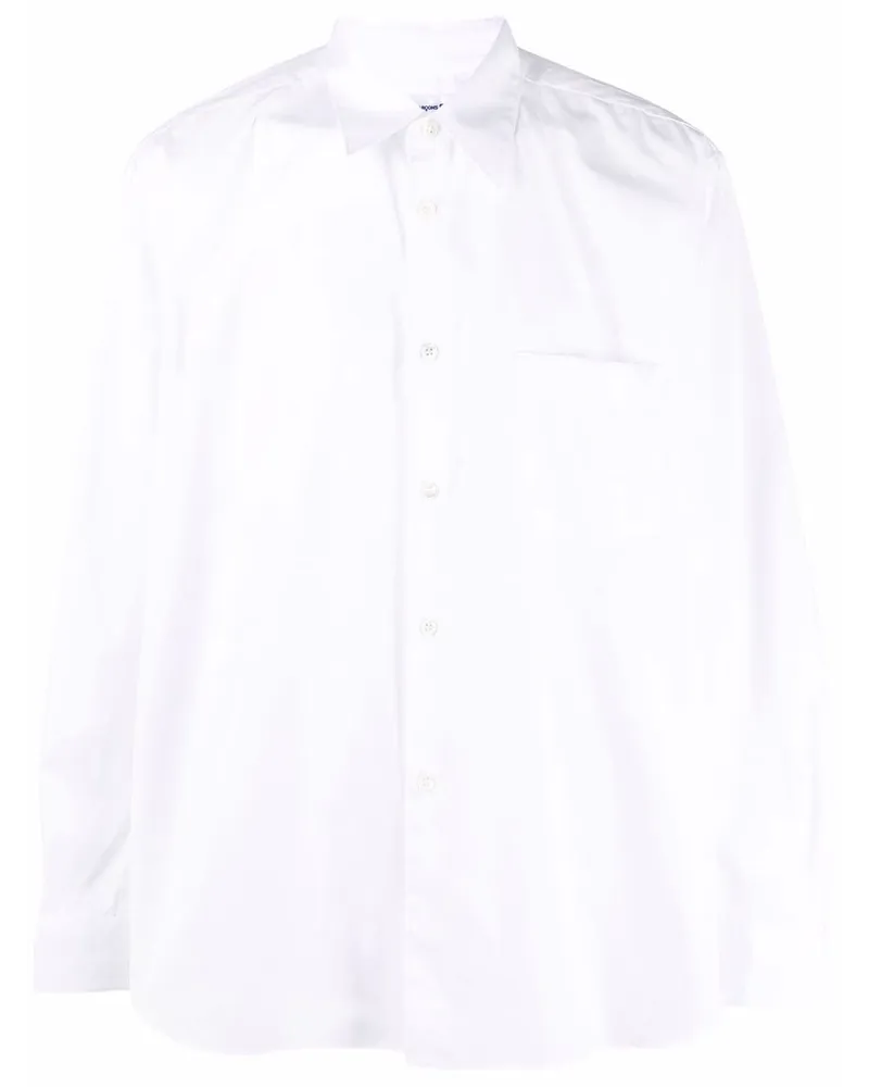 Comme des Garçons Klassisches Hemd - Weiß Weiß
