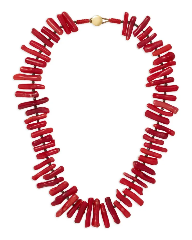 Roxanne Assoulin Coral Branch Halskette - Rot Rot