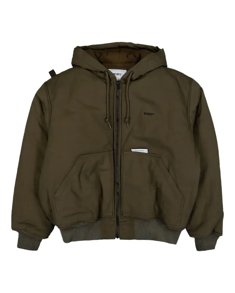 WTAPS D00M hooded cotton jacket - Braun Braun