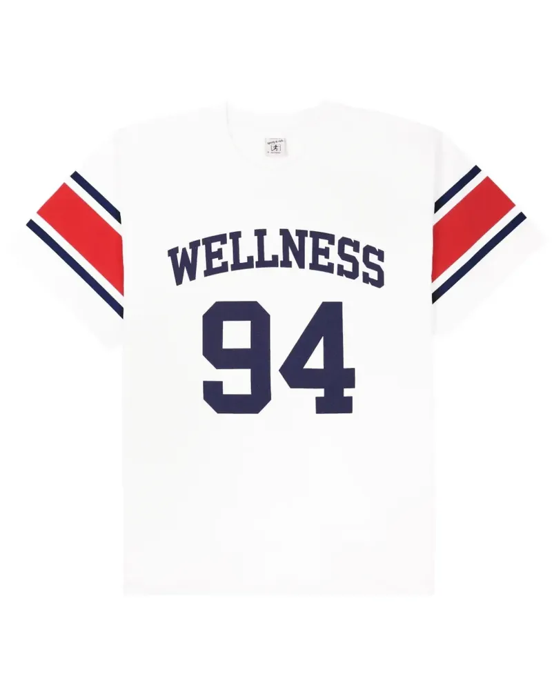 SPORTY & RICH Wellness 94 T-Shirt - Weiß Weiß