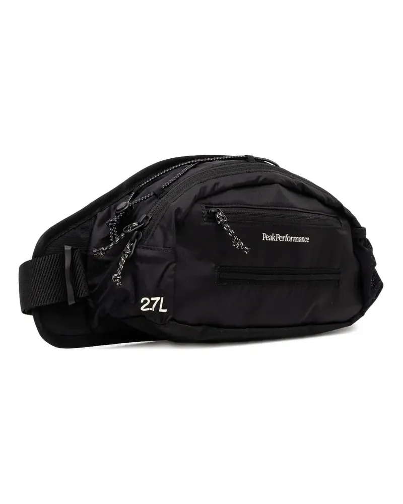 Peak Performance Trail Hip 2.7L Gürteltasche mit Reißverschluss - Schwarz Schwarz