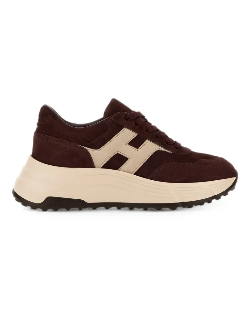 Hogan Hi-Fi suede sneakers - Rot Rot