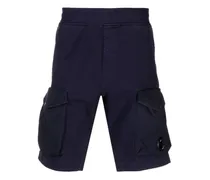 Cargo-Shorts mit Linsen-Detail - Blau