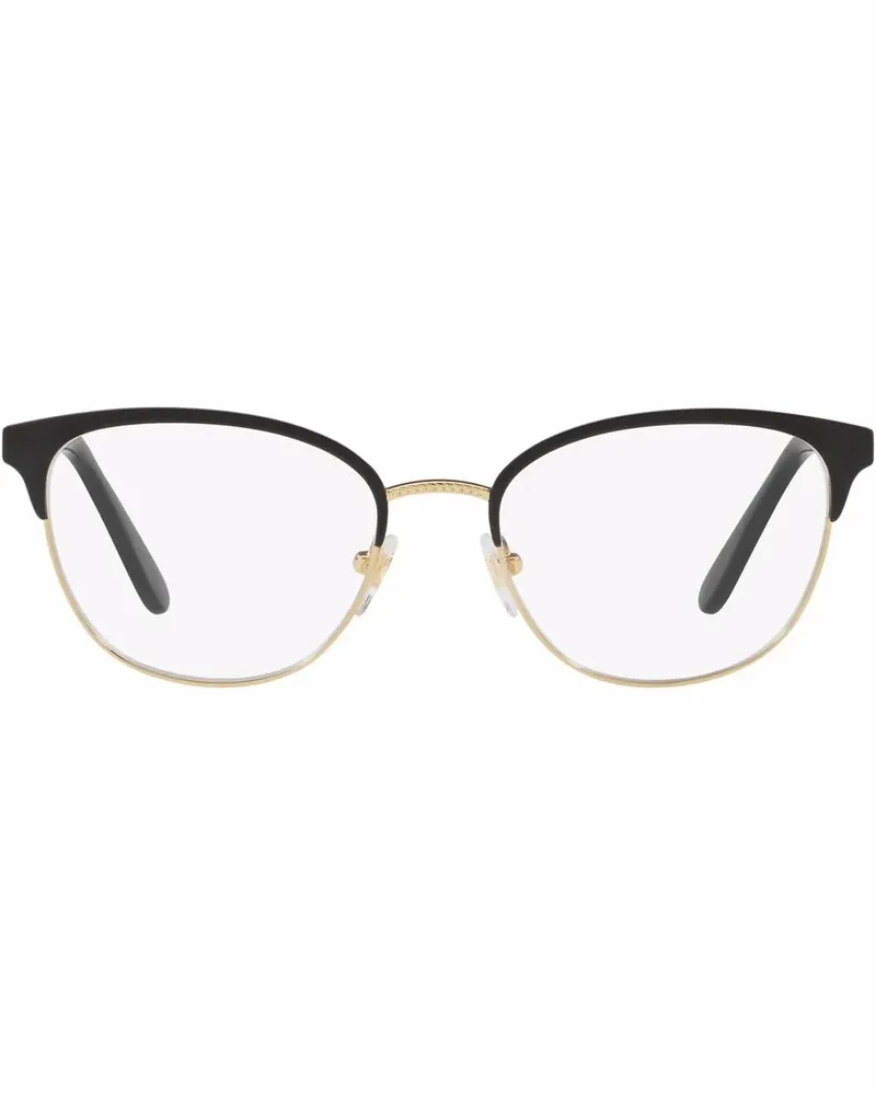 Vogue Brille mit Cat-Eye-Gestell - Schwarz Schwarz