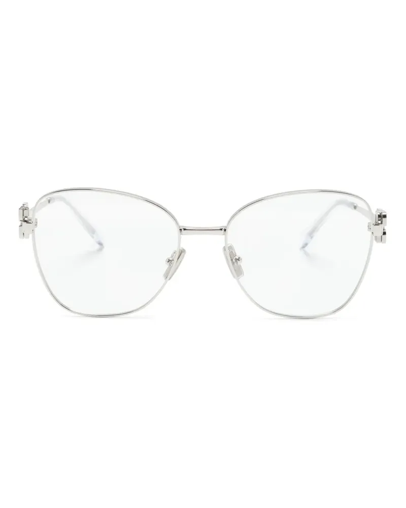 Miu Miu Brille mit geometrischem Gestell - Silber Silber