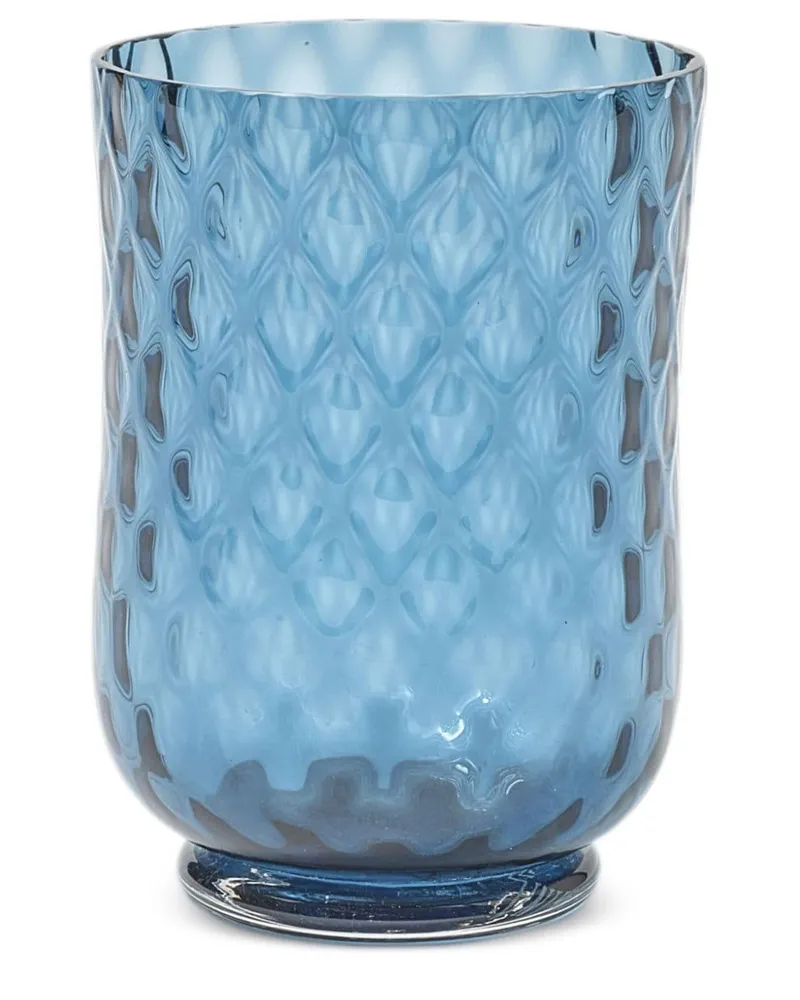 CABANA Balloton Weinglas aus Muranoglas Blau