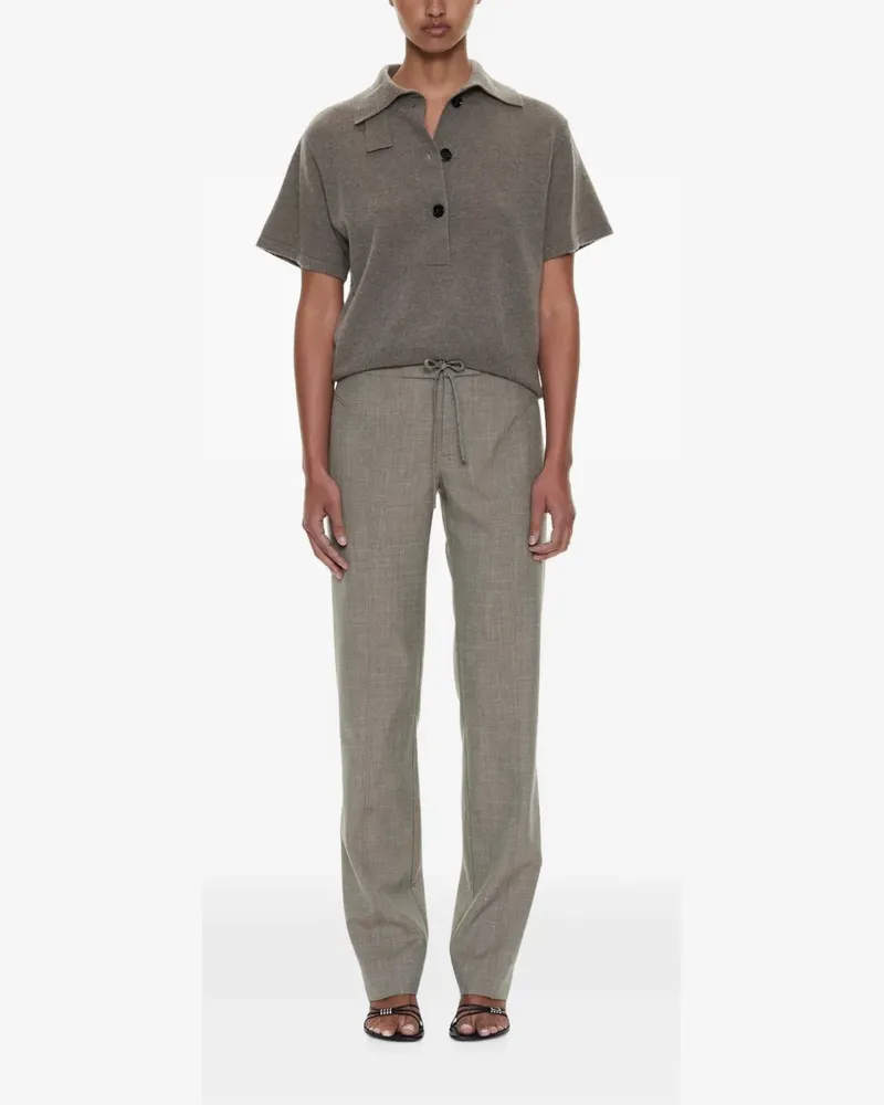 Christopher Esber Banyan Hose mit Bindegürtel - Braun Braun