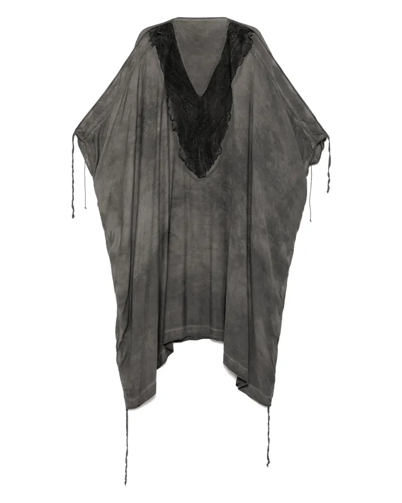 Isaac Sellam Kleid mit V-Ausschnitt - Grau Grau