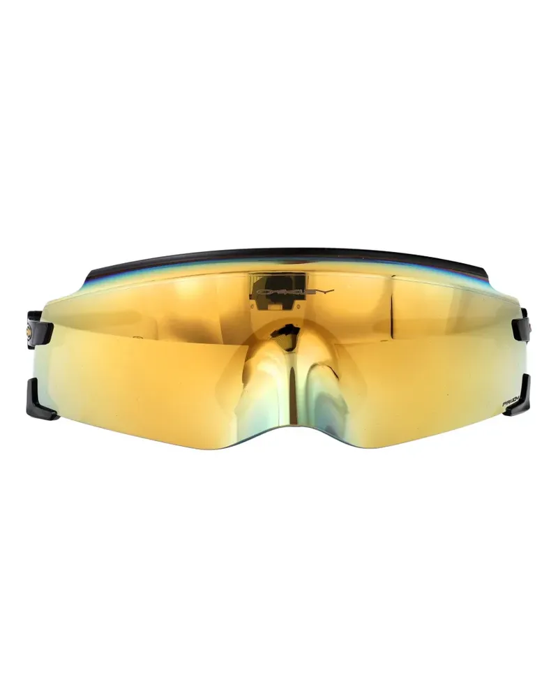 Oakley Kato shield-frame sunglasses - Schwarz Schwarz