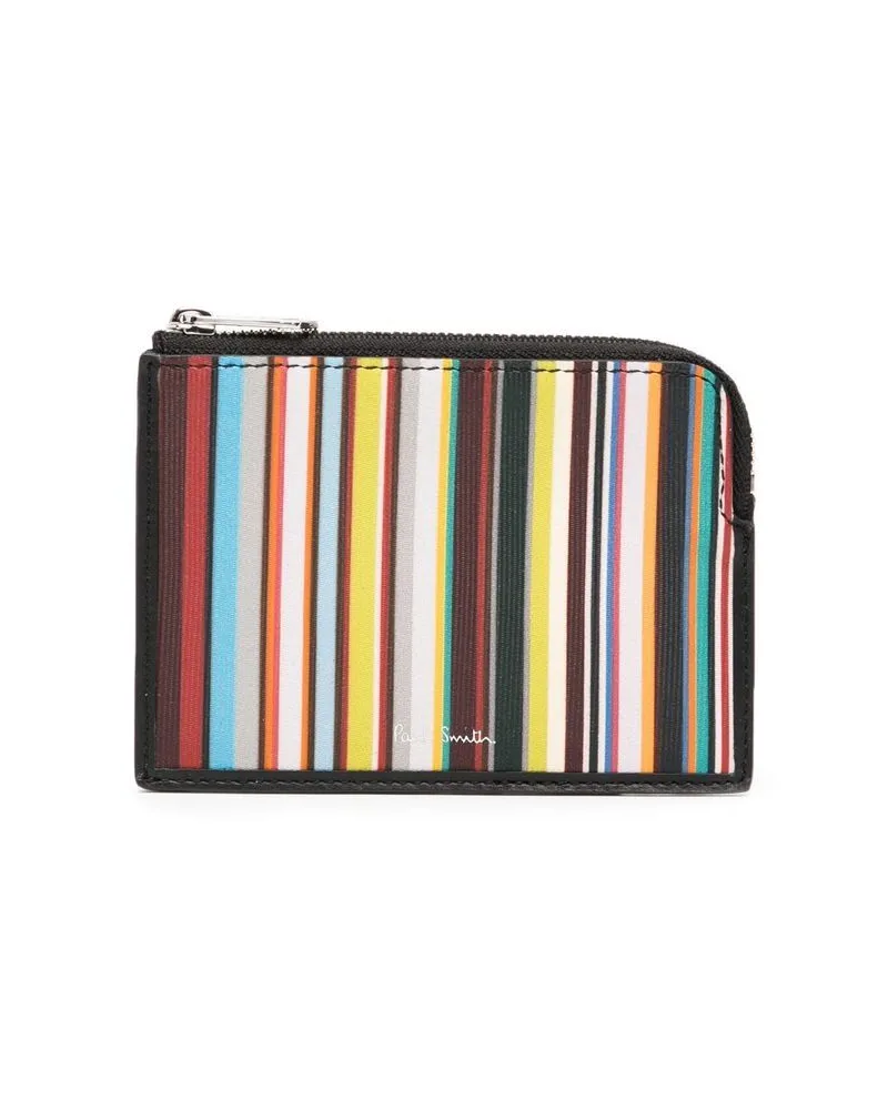 Paul Smith Portemonnaie mit Signature-Streifen - Mehrfarbig Mehrfarbig