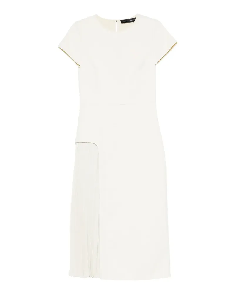 Proenza Schouler Ria pleated midi dress - Weiß Weiß