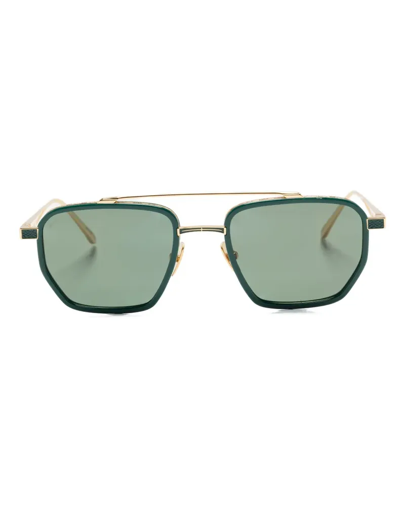 Leisure Society geometric-frame sunglasses - Gold Gold