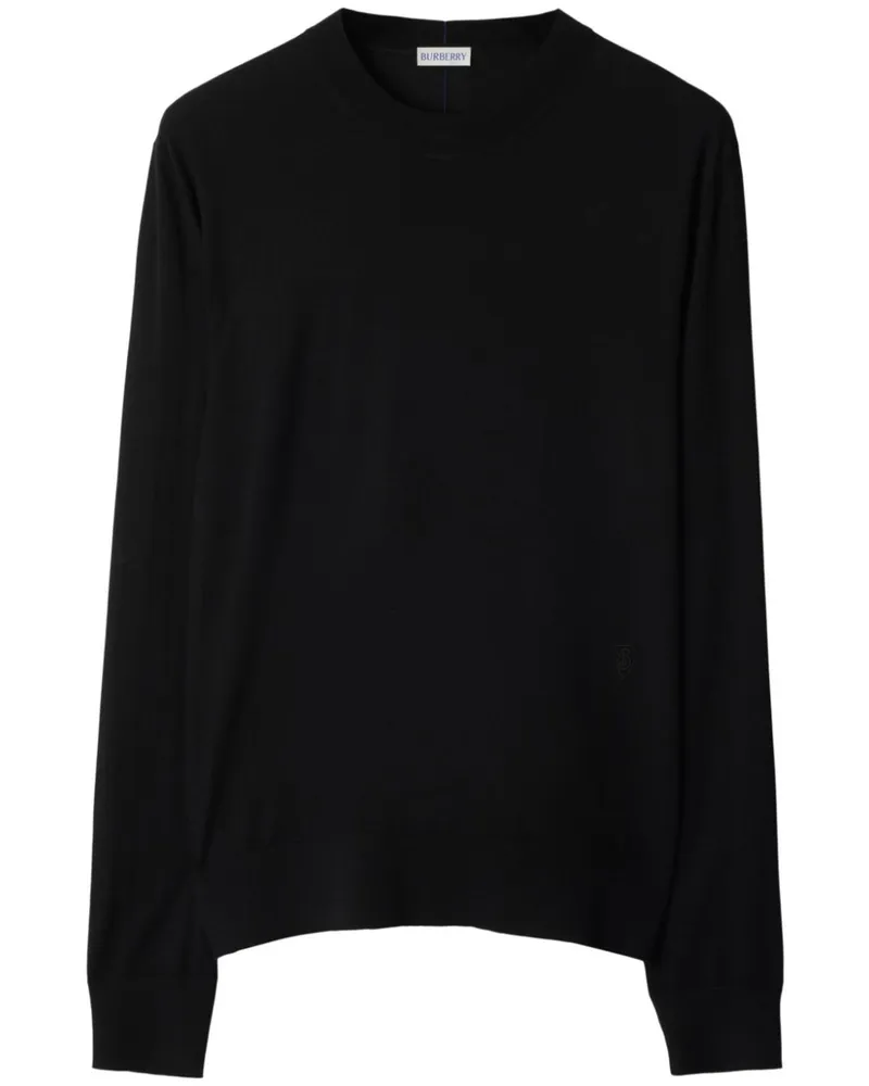 Burberry Klassischer Pullover - Schwarz Schwarz