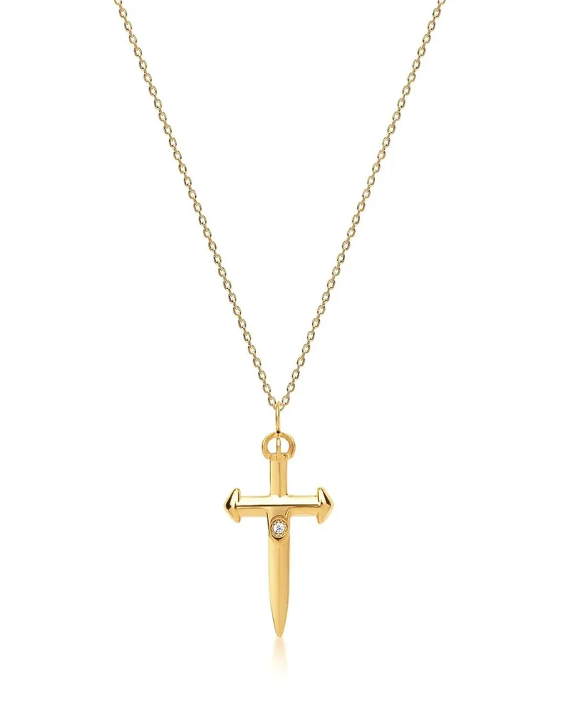 Nialaya Skyfall Sword Halskette - Gold Gold