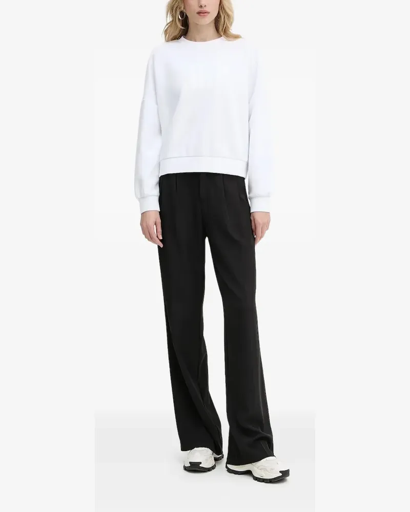 Armani Exchange Sweatshirt mit grafischem Print - Weiß Weiß