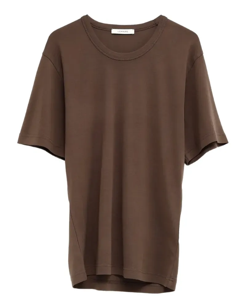 Christophe Lemaire round-neck T-shirt - Braun Braun