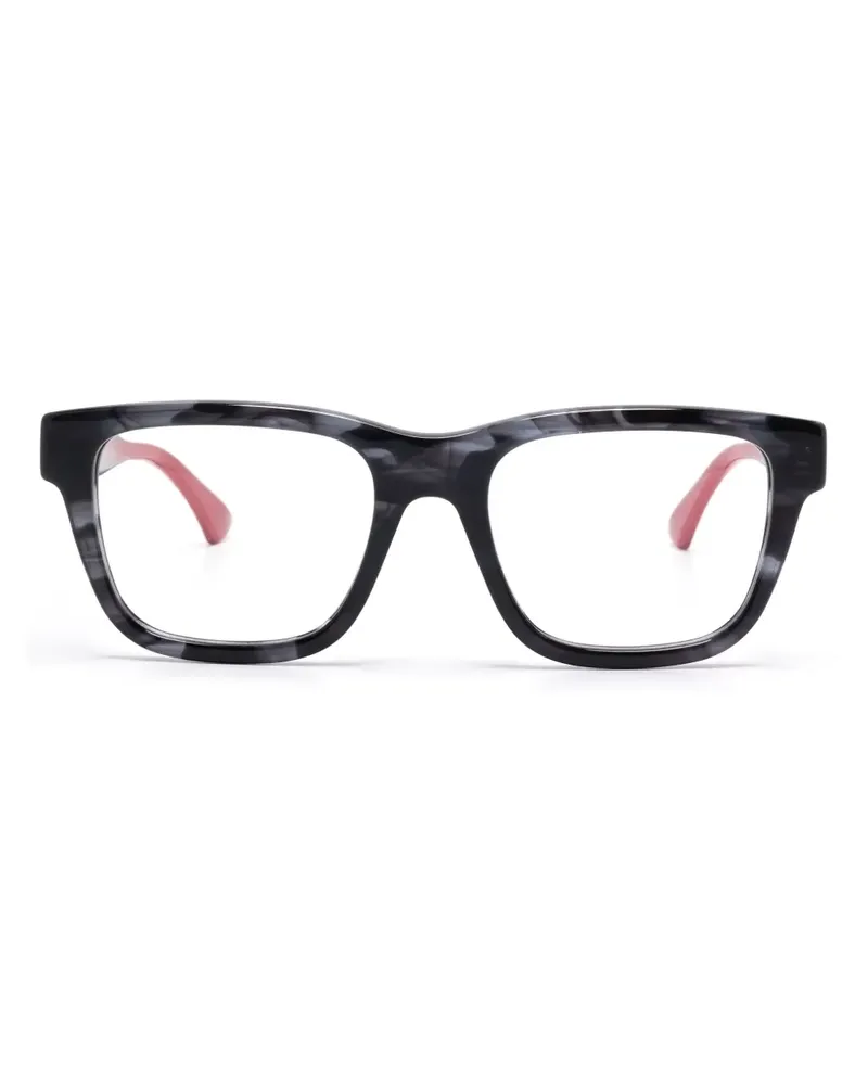 Gucci Brille mit eckigem Gestell - Blau Blau