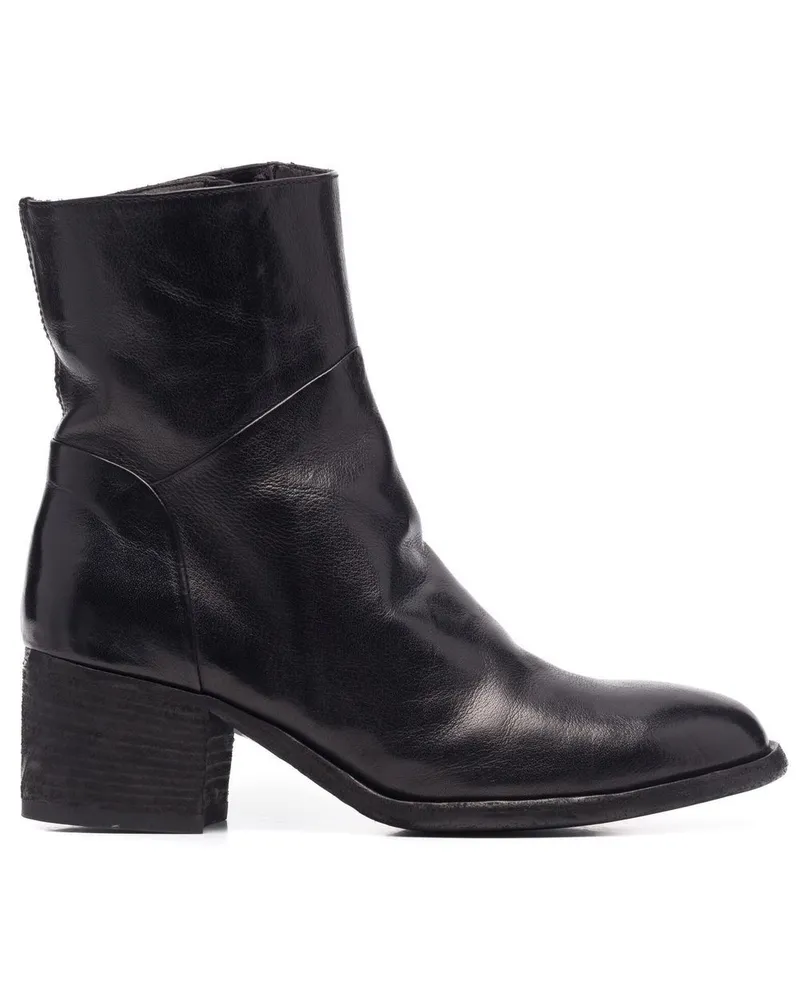 Officine Creative Italia Denner Stiefeletten - Schwarz Schwarz