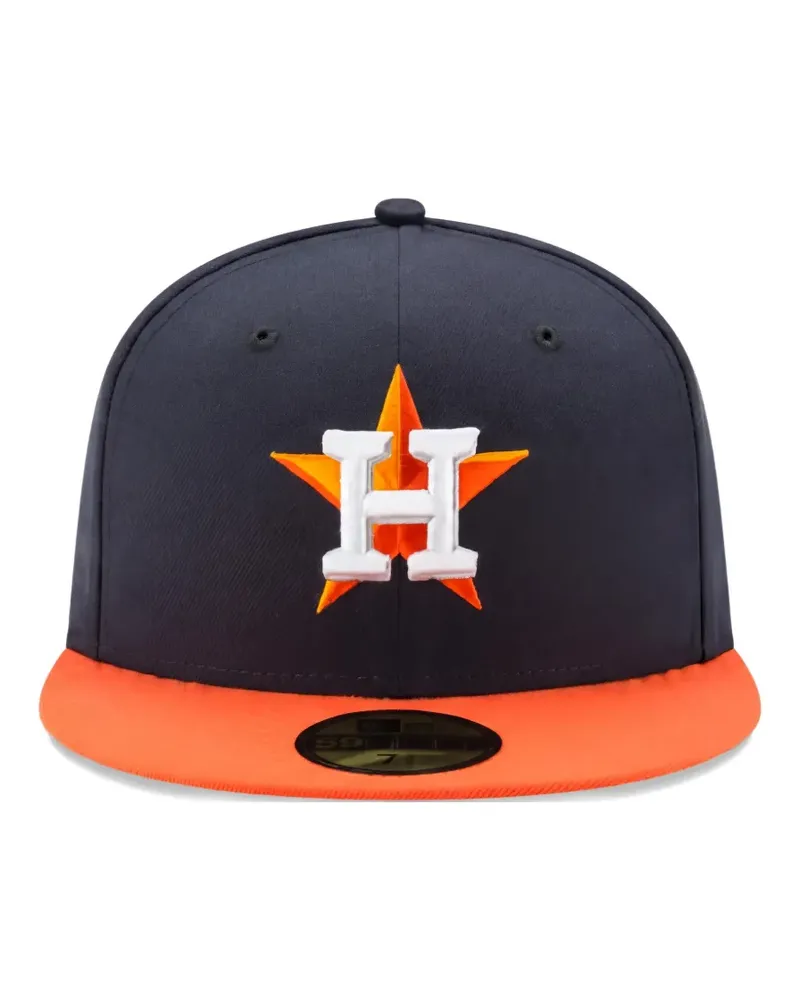 New Era 59FIFTY Houston Astros Road Baseballkappe - Blau Blau