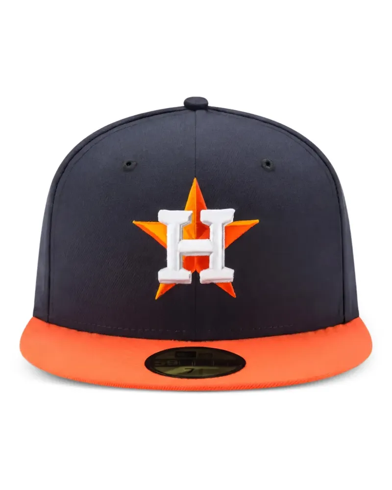 New Era 59FIFTY Houston Astros Road Baseballkappe - Blau Blau