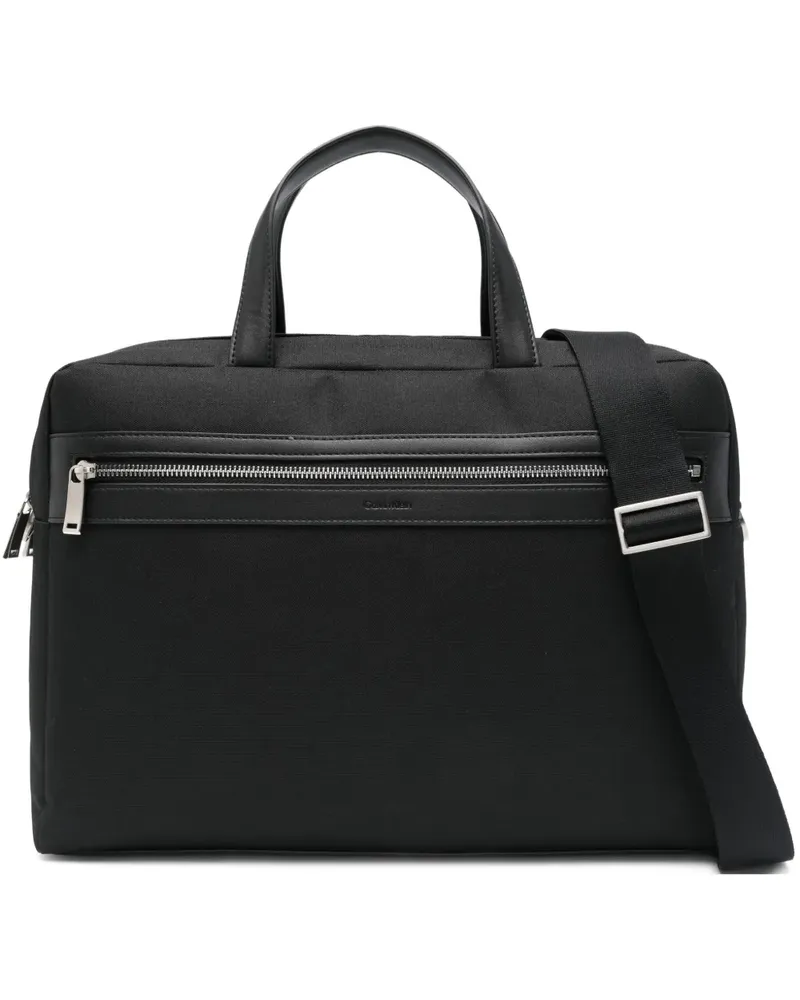 Calvin Klein Laptoptasche mit Reißverschluss - Schwarz Schwarz