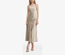 Midikleid mit Cut-Outs - Nude