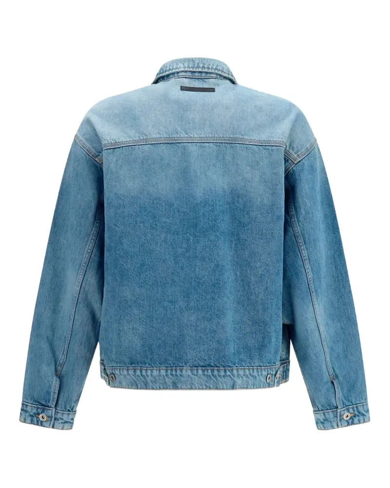 7 for all mankind relaxed-fit denim jacket - Blau Blau
