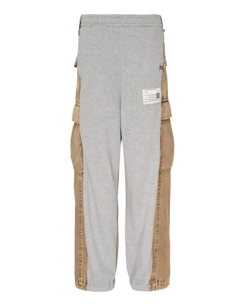 MIHARAYASUHIRO combined sweat military pants - Grau Grau