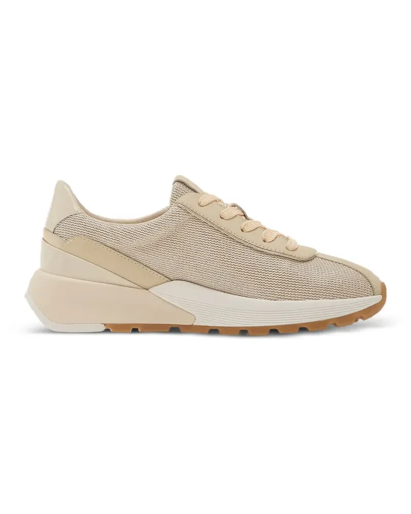 Geox Metropoli Sneakers mit Mesh-Einsätzen - Nude Nude